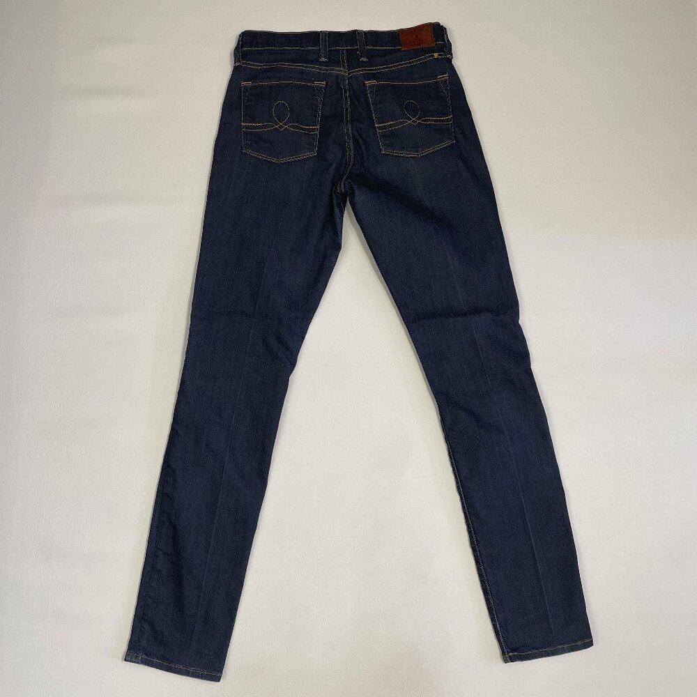 Lucky Brand Sofia Skinny Jeans Womens Size 6/28 Blue Dark Wash Stretch EUC - Picture 2 of 13
